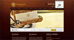 Desktop Screenshot of dinhphathotel.com